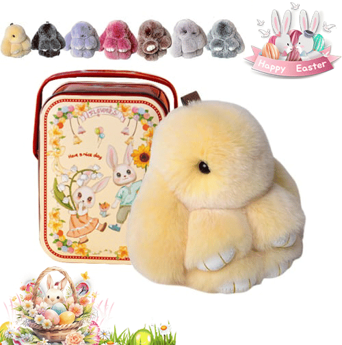 🏆 Only $7.99 Last Day Sale! Handmade Soft Bunny Charms🐰