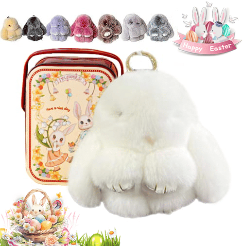 🏆 Only $7.99 Last Day Sale! Handmade Soft Bunny Charms🐰