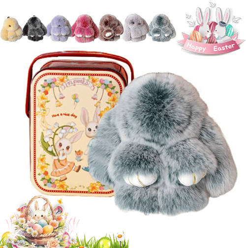 🏆 Only $7.99 Last Day Sale! Handmade Soft Bunny Charms🐰