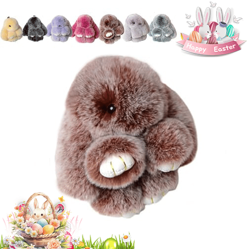 🏆 Only $7.99 Last Day Sale! Handmade Soft Bunny Charms🐰
