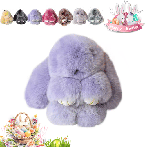 🏆 Only $7.99 Last Day Sale! Handmade Soft Bunny Charms🐰