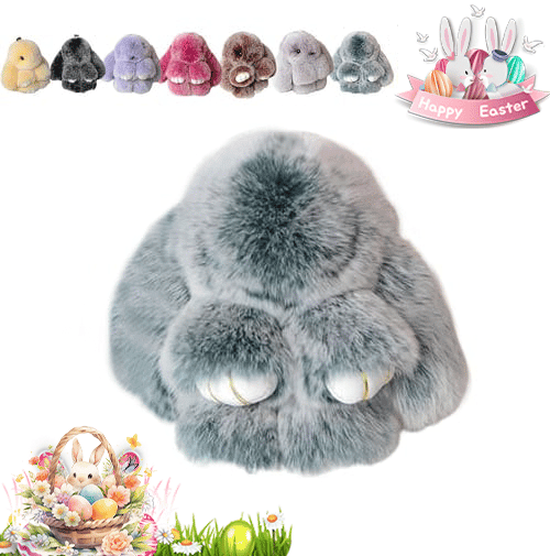 🏆 Only $7.99 Last Day Sale! Handmade Soft Bunny Charms🐰