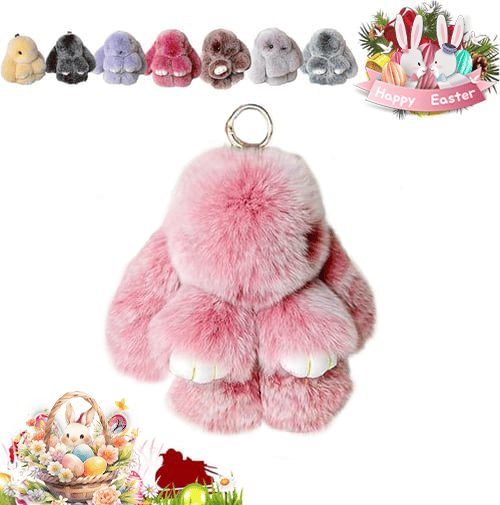 🏆 Only $7.99 Last Day Sale! Handmade Soft Bunny Charms🐰