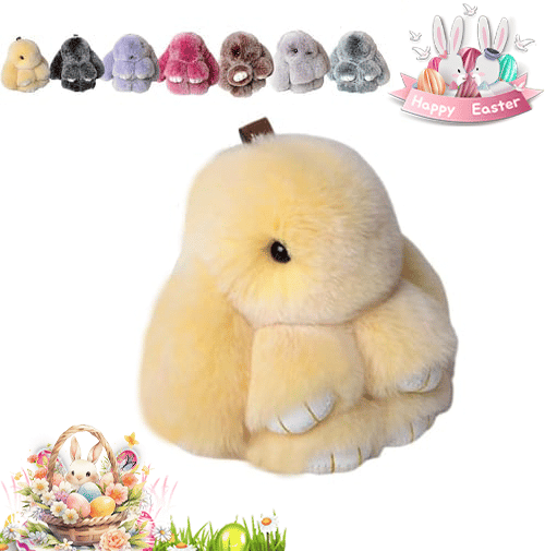 🏆 Only $7.99 Last Day Sale! Handmade Soft Bunny Charms🐰