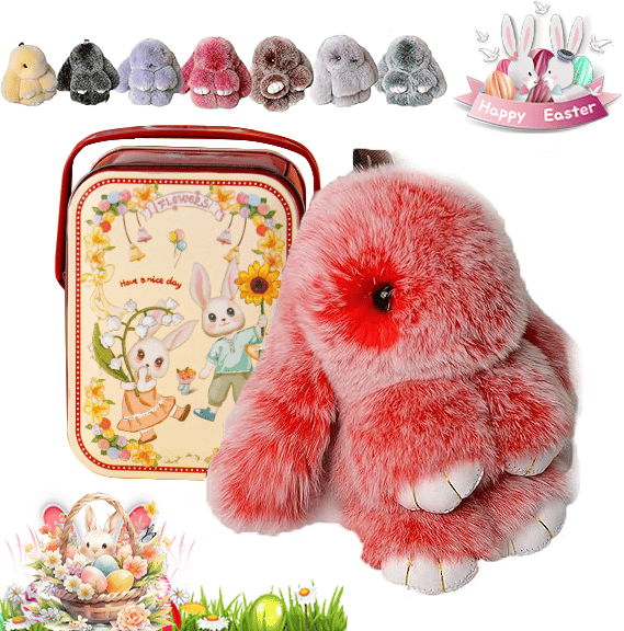 🏆 Only $7.99 Last Day Sale! Handmade Soft Bunny Charms🐰