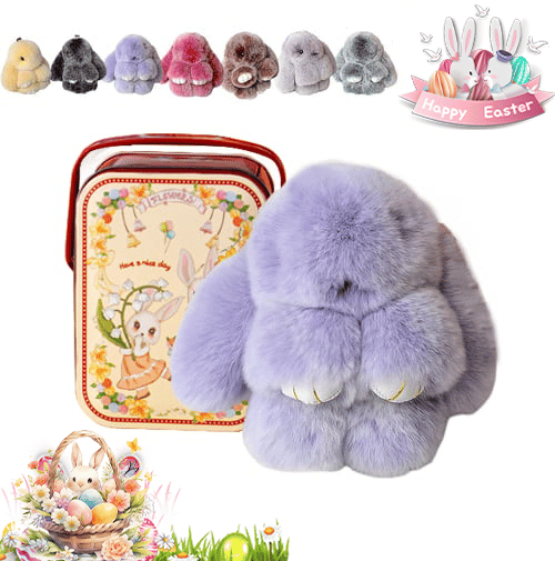 🏆 Only $7.99 Last Day Sale! Handmade Soft Bunny Charms🐰