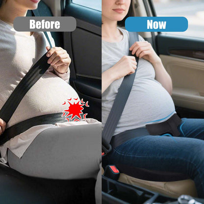 high-density memory foam pregnancy car seat cushion for sciatica pain relief