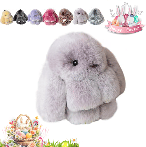 🏆 Only $7.99 Last Day Sale! Handmade Soft Bunny Charms🐰