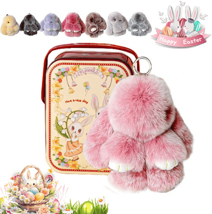🏆 Only $7.99 Last Day Sale! Handmade Soft Bunny Charms🐰