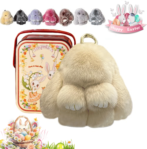 🏆 Only $7.99 Last Day Sale! Handmade Soft Bunny Charms🐰